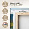 MuchoWow® - Obraz na płótnie - Jezioro - Las - Góry - Podgląd zdjęcia produktu 3