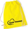 Huuraa Turnbeutel Bester Trauzeuge Herz 12 Liter Yellow Produktbild-Vorschau 1