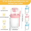 Müslibecher to Go, Lunchboxen, 800ml Doppelter tragbarer Produktbild-Vorschau 2