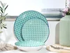 CreaTable, 24893, Mediterran Petrol, sada tanierov 12 ks, Náhľad obrázku produktu 2