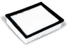 A product shot of an air filter on a white background. Produktbild-Vorschau