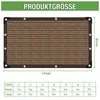 Schattiernetz UV-Beständiges Sonnensegel Sonnenschutznetz Produktbild-Vorschau 7