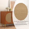okwish Sideboard mit 3 Rattan verzierten Türen Kommode Produktbild-Vorschau 6