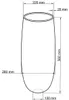 Elegant Einrichten | Pflanzkübel | Fiberglas | rund konisch Produktbild-Vorschau 7