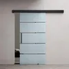 doporro Glasschiebetür komplettset 90 x 205cm Schiebetür Produktbild-Vorschau 2