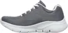 Skechers Arch Fit sportlicher Schnürer Grau Produktbild-Vorschau 36