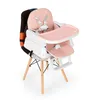 ECOTOYS Seggiolone pieghevole per bambini 3 in 1 rosa Anteprima dell’immagine prodotto 9