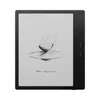 A black e-reader device displaying a sketch of a bowl and plate with the text 'Make a difference'. Produktbild-Vorschau