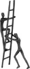 Casablanca by Gilde Dekofigur Design Skulptur Teamwork  H. Produktbild-Vorschau 1