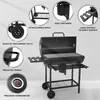 TEENO Chariot à Barbecue de Bois,Grill XXL à Charbon avec Voir les images du produit 6