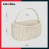 KOTARBAU® Weidenkorb Einkaufskorb geflochten 440 x 280 mm Produktbild-Vorschau 3