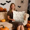 Povlak na polštář 45x45 Halloween Set of 2: Pumpkin Pattern Náhled obrázku produktu 4