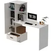 Computerschreibtisch Mit Regal Für Das Büro Oder Das Zimmer Produktbild-Vorschau 1