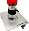 Router Table Insert Plate Aluminium Alloy Wood Milling Flip Náhled obrázku produktu 3