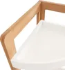 Relaxdays Eckregal Bambus, 4 halbrunde Ablagen, HBT: Produktbild-Vorschau 6