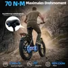 Skladacie elektrobicykle s LCD displejom, 48 V, 18 Ah, 20 × Náhľad obrázku produktu 16