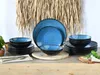 CreaTable, 23959, Capri Blau, Tellerset 18-tlg, Steinzeug Produktbild-Vorschau 2