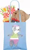 Mr. & Mrs. Panda Tote Bag Panda Aerobic - Sky Blue - Produktbild-Vorschau 3