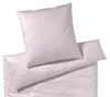 elegante Mako-Satin-Bettwäsche Uni Farbe Rose Größe Produktbild-Vorschau 4