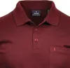 RAGMAN Herren Poloshirt Kurzarm Polokragen Baumwollmix Rot Produktbild-Vorschau 4