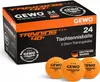GEWO Tischtennisbälle Training 40+, 24er Set - ABS Plastik Produktbild-Vorschau 1