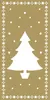 Sovie HOME Weihnachtsbesteckserviette White Tree in Gold Produktbild-Vorschau 3