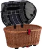 KLICKfix Doggy Basket, Hinten, Fahrradkorb, Weiß, Holz, 40 Produktbild-Vorschau 12