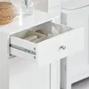 SoBuy BZR21-W Mobile da bagno Cassettone con cesto per la Anteprima dell’immagine prodotto 5