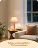 Lampe de table EDISHINE en bois, lampe de chevet LED avec Voir les images du produit 6