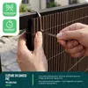 VOUNOT® PVC Sichtschutzmatte Schilfmatte Sichtschutzzaun Produktbild-Vorschau 6