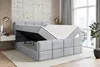 ALTDECOR Boxspringbett mit Fußteil, H4 Matratze und Topper Produktbild-Vorschau 3