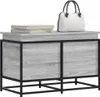 vidaXL Úložný box s víkem Grey Sonoma 80x40x51,5 cm Náhled obrázku produktu 2