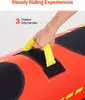 VEVOR Fun Tube Set, nadmuchiwane łodzie holownicze dla 1-3 Podgląd zdjęcia produktu 5