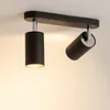 Schwarzer Deckenspot "Eye" Schwarz Metall 2-flammig GU10 Produktbild-Vorschau 7