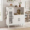 Credenza da cucina HOMCOM con cassetto, 2 ante, ripiano Anteprima dell’immagine prodotto 2