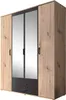 Kleiderschrank Drehtürenschrank Artisan Eiche - anthrazit Produktbild-Vorschau 1