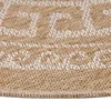 Runder Outdoor Teppich Vintage Design Wetterfest Produktbild-Vorschau 3