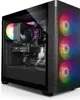 A gaming PC with RGB lighting is shown against a white background. Produktbild-Vorschau