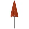 vidaXL Ombrellone terracotta rosso 200x125 cm Anteprima dell’immagine prodotto 4