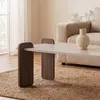 CALICOSY - Tisch mit abgerundeter Tischplatte L120 cm - Produktbild-Vorschau 3