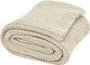nielsen HOME Wohndecke Alen gestrickt, 150x200 cm, Creme Produktbild-Vorschau 1