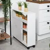 Relaxdays Nika, 3 přihrádky, 2 otevřené police, V x Š x H: Náhled obrázku produktu 3