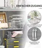 Outsunny Gartenschrank Holz, Geräteschuppen wetterfest Produktbild-Vorschau 5