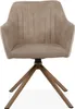 finori Ray 70A Stuhl, 2er-Set, Microfaser Vintage + Teddy Produktbild-Vorschau 5