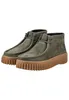 CLARKS Schnürschuhe Torhill Moss Dark Green Nub mit Produktbild-Vorschau 20