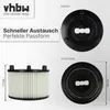 vhbw Faltenfilter kompatibel mit Bosch AdvancedVac 20, Produktbild-Vorschau 4
