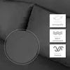 HOMCOM Doppelsofa mit Armlehne Schlafsessel Gästebett Produktbild-Vorschau 7