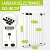 BOMI® Barrière de sécurité bébé extra haute – Sans perçage Voir les images du produit 2