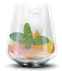 Mr. & Mrs. Panda Whiskyglas Mops - Transparent - Geschenk, Produktbild-Vorschau 1
