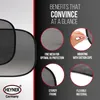 HEYNER® Sluneční clona do auta 48 x 30 cm, sada 2 ks s Náhled obrázku produktu 4